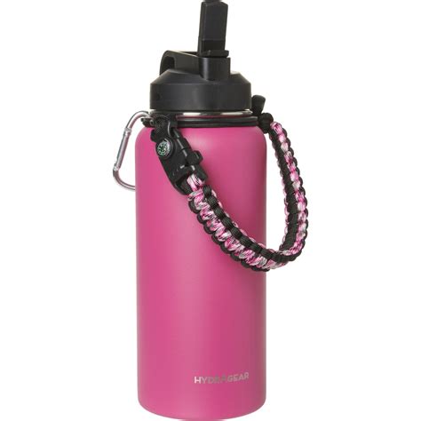 BOTTLE BOTTLE Insulated Water Bottle 24oz with Straw Lid and Handle for Sports Travel Gym Stainless Steel Water Bottles Double-Wall Vacuum Metal Thermos Bottles Leak Proof BPA-Free (purple gradient) 4. . Hydragear water bottle